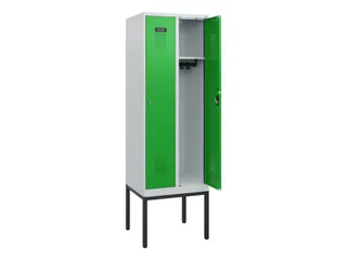 schoollocker,HxBxD 1950x600x500mm,2vak,vak B 300mm,cil.-slot - 1