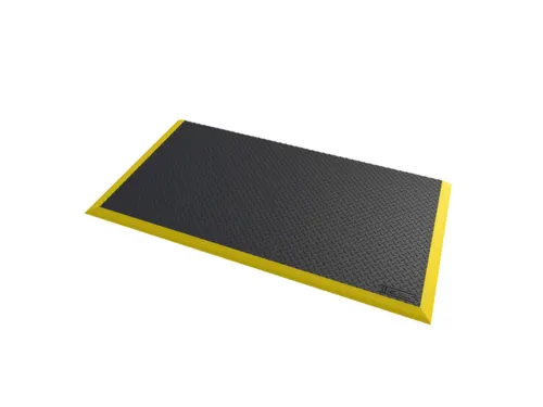 antivermoeidheidsmat,mat,LxB 1630x1020mm,vuurvast,rubber/nitril,geribd