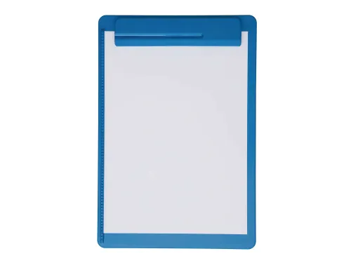 Klembord MAULgo uni recycled A4 staand blauw