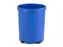 Ronde Papierbak 50 Liter Blauw