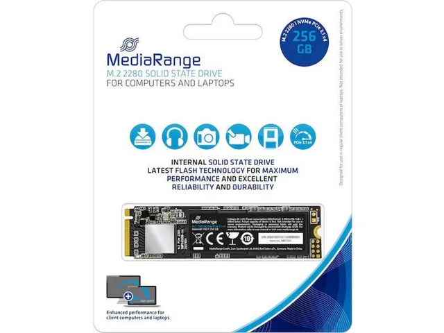 Mediarange Ssd 2280 256Gb