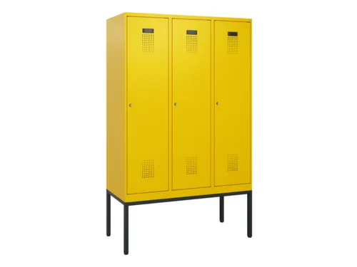 schoollocker,HxBxD 1950x1200x500mm,3vak,vak B 400mm,cil.-slot