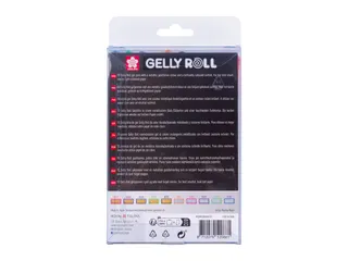 Gelschrijver Sakura Gelly Roll 0.7mm Gold & Silver Shadow 10 stuks - 4