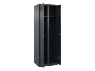 locker voor scheiding van kleding,HxBxD 1850x600x500mm,2vak - 1