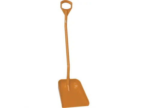 Ergonomische Schop Lange Steel Groot Blad Oranje