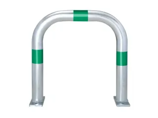 beschermbeugel,v. laadzuilen,boog,HxB 500x500mm,staal vuurverzinkt - 1