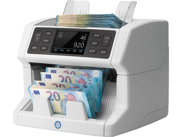 Safescan 2850 Biljet- Telmachine 3-voudige valsgelddetectie