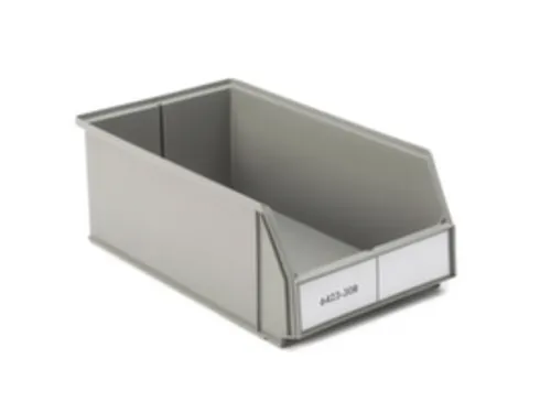 magazijnbak,HxBxD 150x230x400mm,PP,grijs