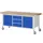 Werkbank Hxbxd 880x2000x700mm Beukenhouten 3laden 2 Kasten