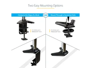 Bureau Monitor Arm voor Enkele VESA-display tot 32 inchof 49 inch Ultr - 17