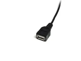 30cm mini USB 2.0-kabel USB A naar mini B F/M - 3