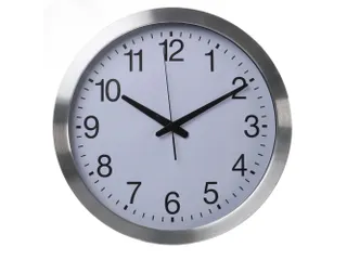 Aluminium Wandklok Ø 40cm dcf cijferaanduiding - 6