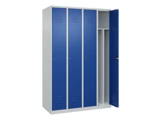 locker voor scheiding van kleding,HxBxD 1850x1200x500mm,4vak - 2