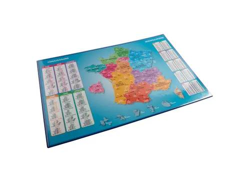 Onderlegger PVC 37,5 x57,5cm Frankrijk