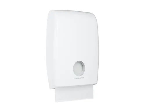 Handdoekdispenser Kimberly Clark Aquarius m-vouw wit U7023