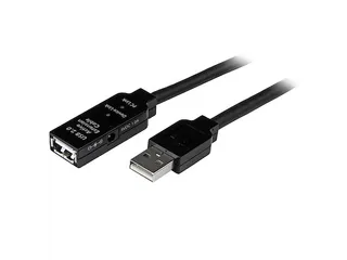 35m USB 2,0 Actieve Verlengkabel M/F - 1