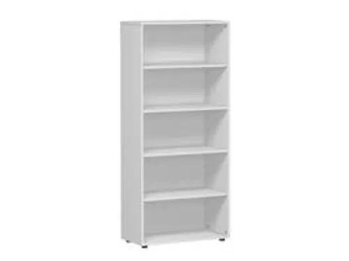kantoorstelling,HxBxD 1810x800x400mm,4xhouten vloer,5ordnerhoogtes