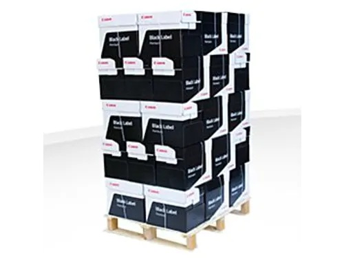 Kopieerpapier Pallet Canon Black Label Premium A4 70 Gram wit Pallet