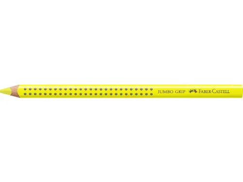 Kleurpotlood Faber-Castell Jumbo GRIP 04 lichtgeel