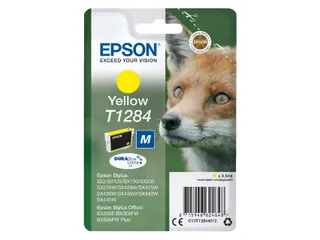 Inktcartridge Epson T1284 geel C13T12844012 - 1