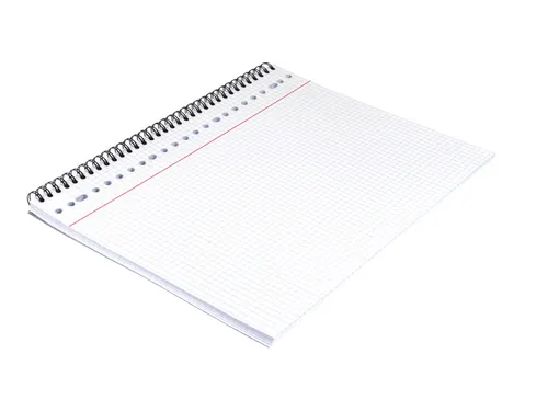 Collegeblok Multo A4 ruit 5mm 23gaats 160pagina's 90gram
