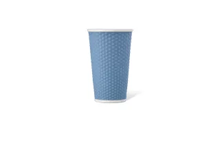 Beker porselein Les Artistes Paris 450ml met siliconen grip Blauw - 2