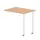 aanbouwtafel,i.h.v.,HxBxD 720-840x800x600mm,NE-esdoorn