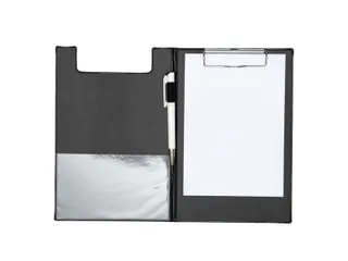 Klembordmap MAUL A5 staand met penlus PVC zwart - 2