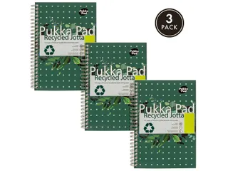 Notitieboek Pukka Jotta A5 lijn 55vel/110pagina's 80 gram groen - 7