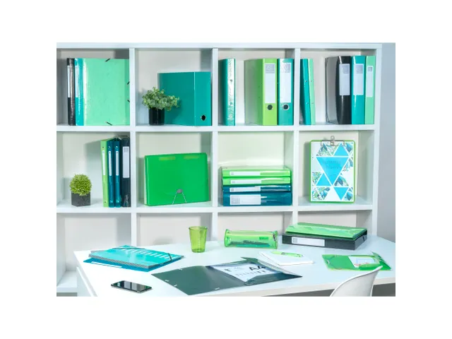 Iderama Elastomap 3 Kleppen Rugetiket Assorti Kleuren Karton