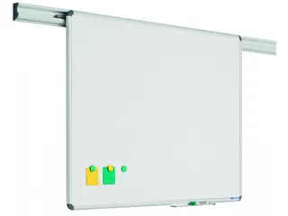 Smit Visual whiteboard Partnerline rail 90x120cm emaille - 2