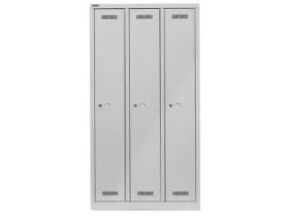 garderobekast,HxBxD 1700x900x500mm,3vak,vak B 248mm,cil.-slot, - 5