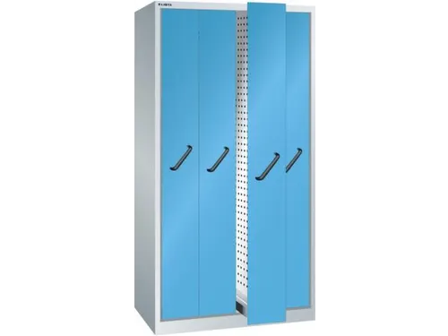 verticale kast,HxBxD 1950x1000x695mm,4uittrekwanden