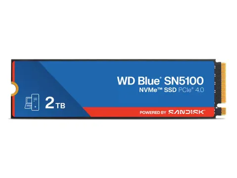 Western Digital SSD WD Blue SN5100 2 TB M.2 PCI Express 4.0 NVMe QLC 3