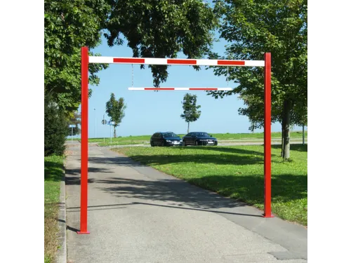 Doorrijdbegrenzer Star Doorrijdhoogte 8x 4m Stalen Paal Aluminium Boom