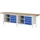 werkbank,HxBxD 840-1040x3000x700mm,beukblad,draagverm. 1250kg