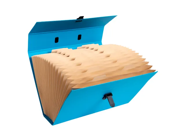 Sorteermap m/handvat 20 vak geass..