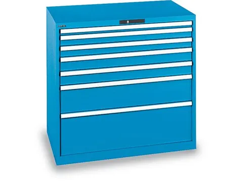 Ladenkast Code 1000x1023x725mm 7laden 200kg Ral5012