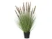 Kunstgras Everlands met pluimen 80cm bruin in pot