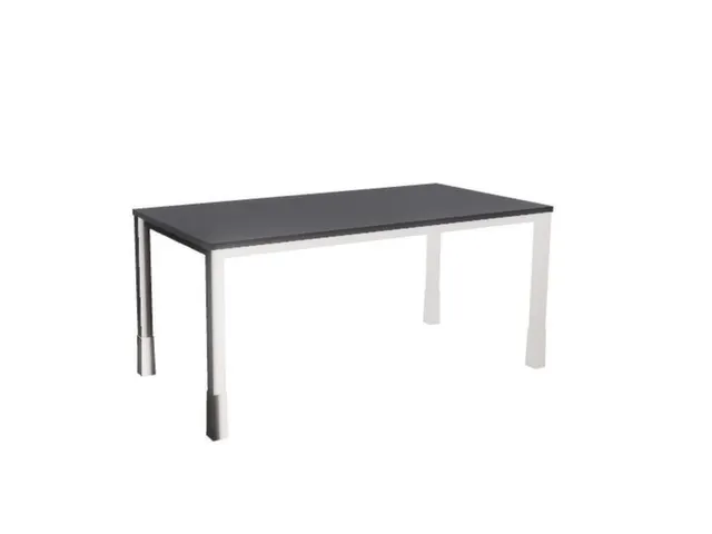 In hoogte verstelbaar bureau,HxBxD 720-840x1600x800mm,CC-zwart