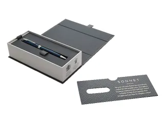 Balpen Parker Sonnet Blue Lacquer CT Finish Medium - 4