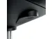 Zitkruk Leitz Ergo met wieltjes en comfortzitting 600x460x600mm zwart