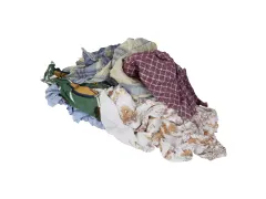 Bonte Poetslappen P22010 FL flanel mix gesneden Doos 10kg