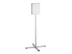 Vloerstandaard info stand outdoor A4 grijs