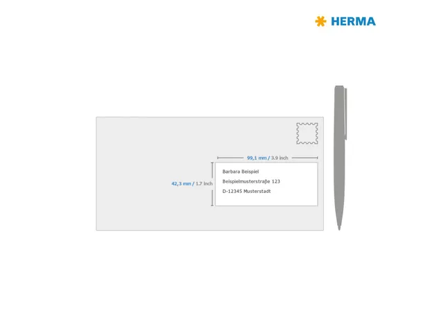 Etiquette HERMA 9538 99,1x42,3 résistante aux intempéries blanc 480