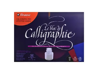 Kalligrafie blok -3 kleuren 30bl 125g A4 - 2