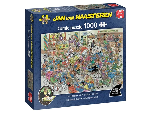 Jan van Haasteren NK Mens Erger Je Niet 1000 stuks