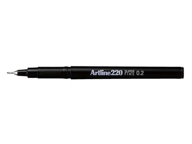 Fineliner Artline 220 rond super fijn blauw