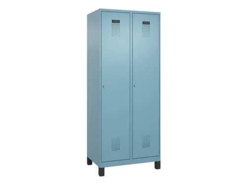 locker,HxBxD 1950x800x500mm,2vak,vak B 400mm,cil.-slot,voeten