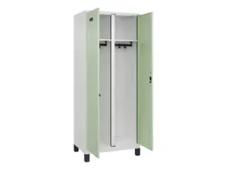locker voor scheiding van kleding,HxBxD 1950x800x500mm,2vak